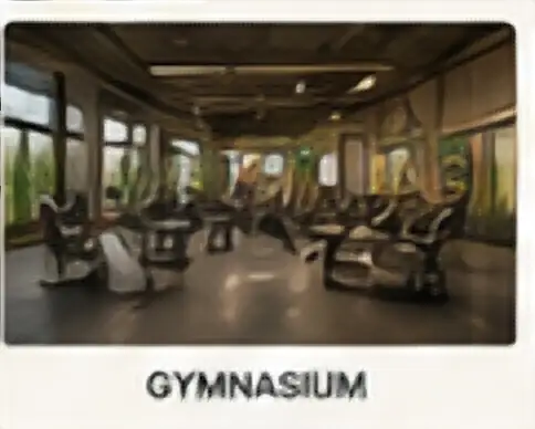 Urban Oasis gymnasium 3D amenity view